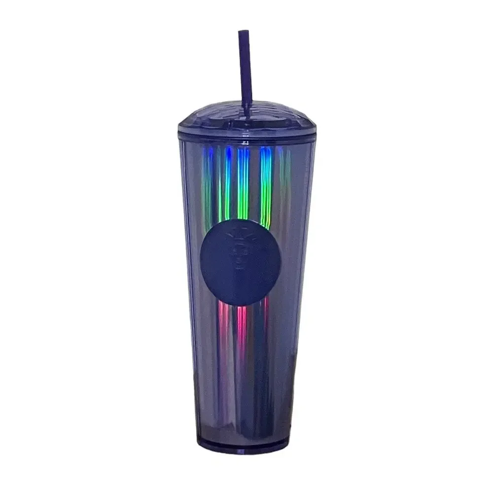 2022 Summer Starbucks Purple Dome 24oz Venti Kaleidoscope Tumbler